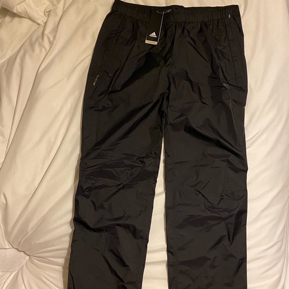 Adidas Climaproof Black Sweatpants Men’s NWT Large
